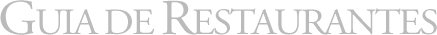 Gu&iacute;a de restaurantes